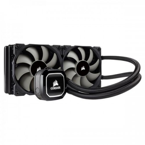Corsair Hydro Series H100x Extreme Performance Liquid / Water 240mm CPU Cooler - CW-9060040-WW Corsair Hydro Series H100x Extreme Performance Liquid / Water 240mm CPU Cooler - CW-9060040-WW